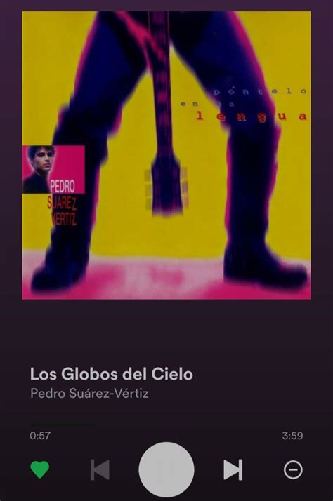 An Audio Player With The Words Los Globos Del Cieloo On It