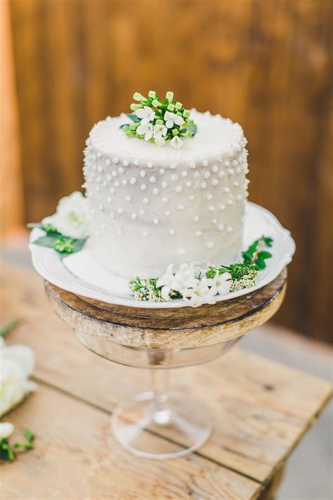 Simple Wedding Cake Sweet Pretty Cake Elegant Wedding