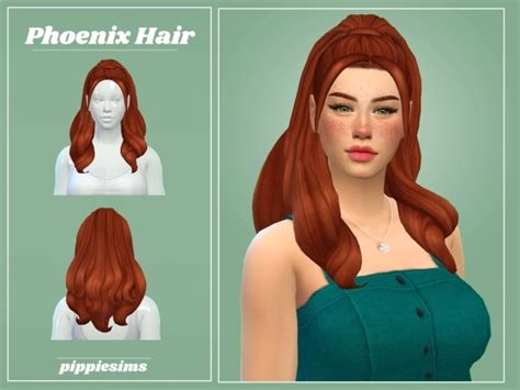 Phoenix Hair By Pippiesims The Sims 4 Download Simsdomination