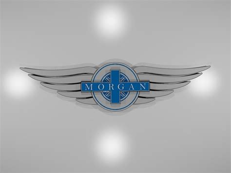 Morgan motor company, malvern link, worcestershire, united kingdom. Morgan Cars Logo 3D Model 3D printable .dwg - CGTrader.com