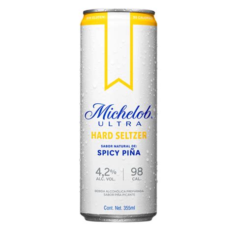 Cerveza Michelob Ultra Spicy Piña Bote 355ml Pza Taste Boutique De Carnes