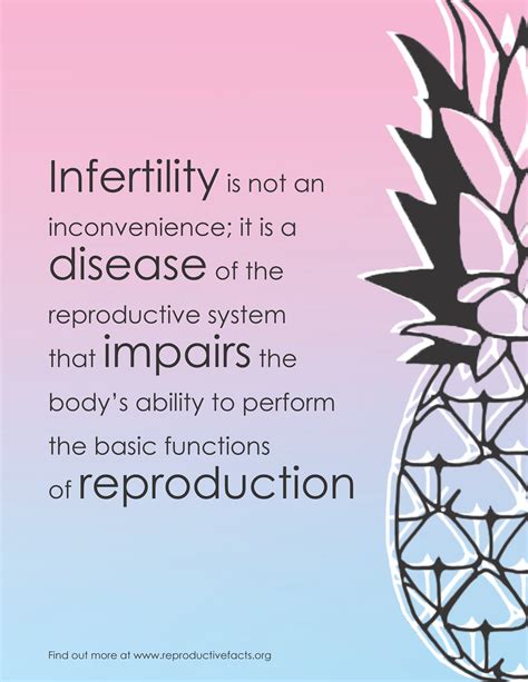 Infertility Is Not An Inconvenience It Is A Disease
