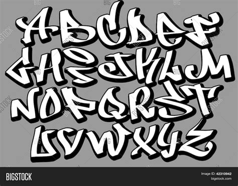 Sing along with your favorite mother goose club characters to the . Graffiti Font Alphabet Letters. Vector & Photo | Bigstock