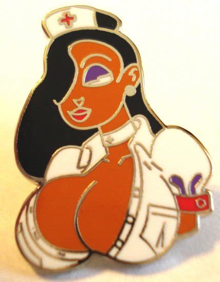 Latina Jessica Rabbit Sexy Nurse Disney Fantasy Pin