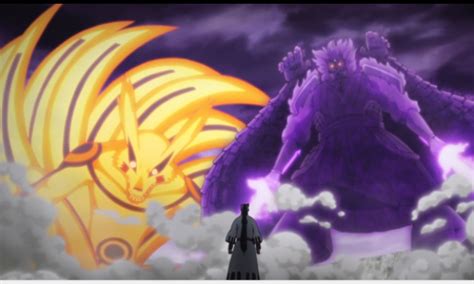 Biju Susanoo Sasuke Vs Kurama Avatar Adult Spsm Naruto And Perfect