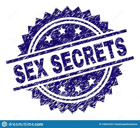 Scratched Textured Sex Secrets Stamp Seal Stock Vector Illustration Of Texture Textured