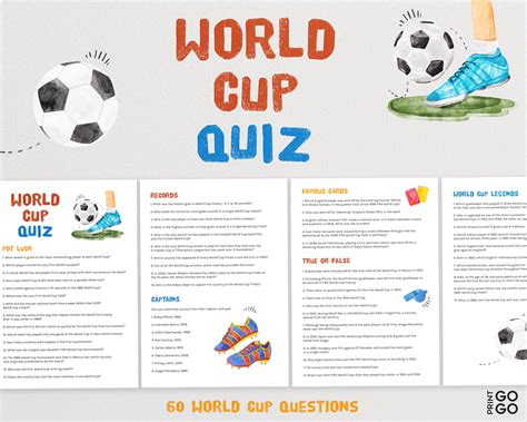 World Cup Football Trivia Quiz Football Quiz Questions World Cup Party