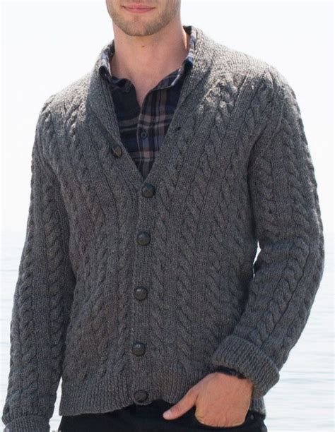 A knitted sweater is one of the more complicated knitting patterns but they can be quiet rewarding. Free Knitting Pattern for Hey Handsome Cardigan - Long ...