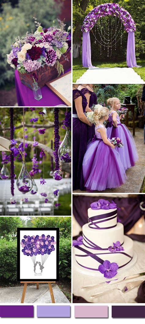 Black And Purple Wedding Flowers Wedding Ideas 20 Gorgeous Purple