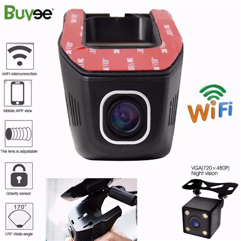 Buyee Wifi Hd 1080p Car Dvr Video Cam Driving Recorder Auto Dual Dash