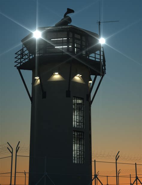 Prison Guard Tower By Davidbrinnen On Deviantart