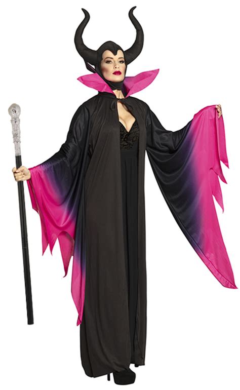 Ladies Evil Sorceress Costume All Ladies Halloween Costumes Mega