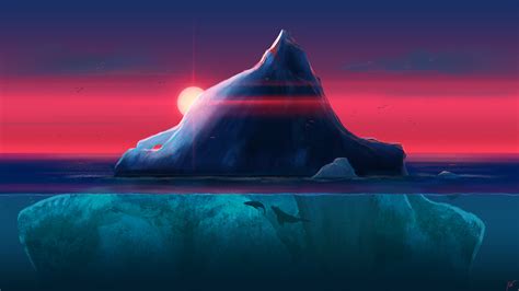 Iceberg Ocean Hd Artist 4k Wallpapers Images Backgrounds Photos