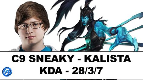 C9 Sneaky Kalista Vs Sivir NA SoloQ YouTube