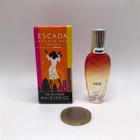 Escada Rockin Rio Limited Edition Edt 4ml Miniature Perfume Etsy