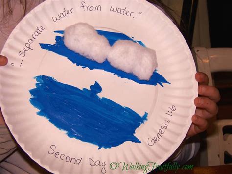 Creation For Kids Second Day Paper Plate Art And 3 Part Card