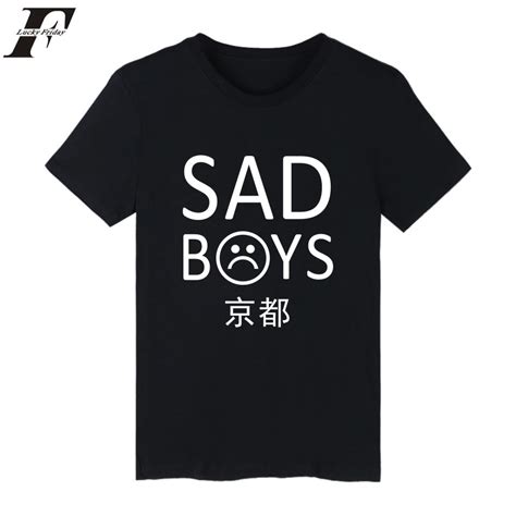 Luckyfridayf 2017 Sad Boys Young Lean Tshirt Summer Sad Boys T Shirt