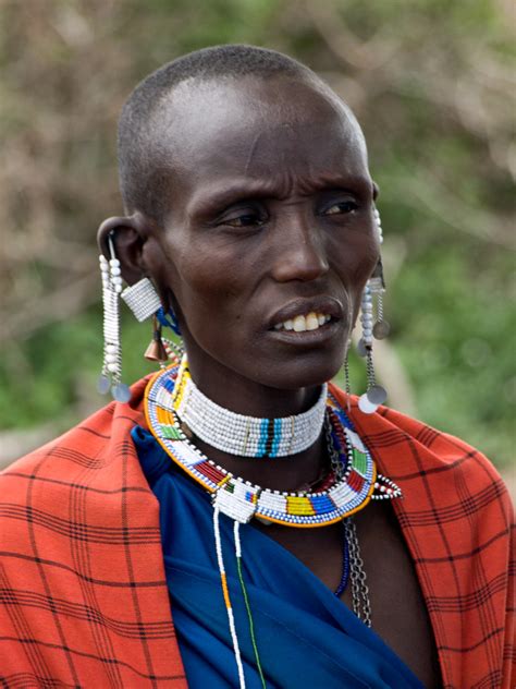 Maasai Woman | Maasai woman in traditional clothing and jewe… | Flickr
