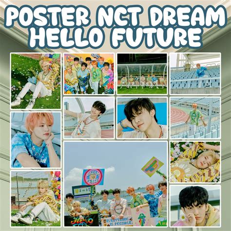 Jual Poster Nct Dream Hello Future Wall Decor Hiasan Dinding Kpop A5