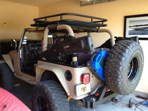 Making A Roof Rack Directly To Tj Cage Roof Design