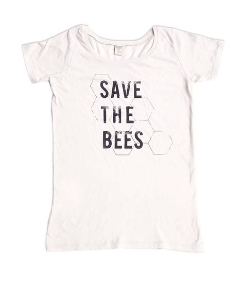 Organic Clothing Save The Bees Shirt Womens Bamboo Etsy Save The