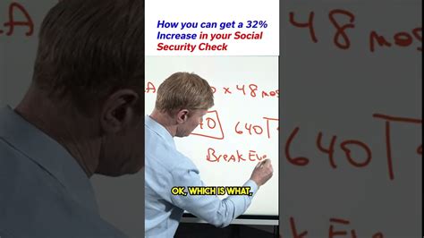 How You Can Get A 32 Increase In Your Social Security Check Youtube