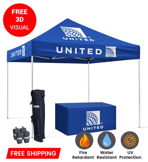 Printed Custom Canopy Tents Every Budget‎ Trade Show Tent Packages