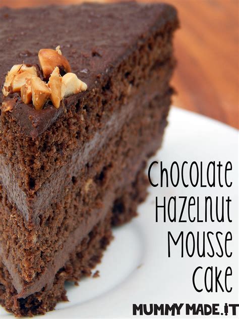 Chocolate Hazelnut Mousse Cake Mummy Madeit Gluten Free Paleo