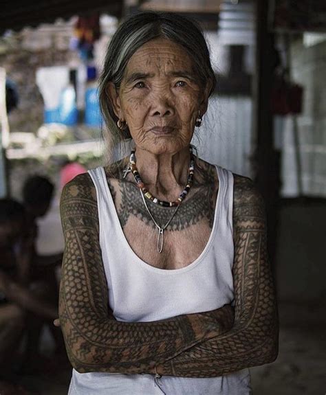 Whang Od Oggay A 101 Year Old Filipina Tattoo Artist The Last To