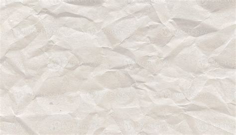 Crumpled Paper Texture Background For Various Purposes White Wrinkled Paper Texture