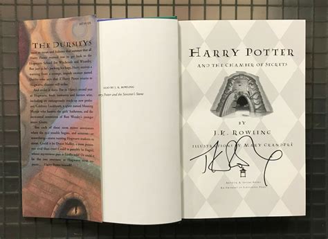 I usually divide the class into groups of 3 or 4 students and. Lot Detail - J.K. Rowling Signed 1st Edition Harry Potter ...