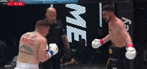 Zwycięstwo stormina przez jednogłośną decyzję sędziów FAME MMA makes the final decision on the fight "Don Kasjo ...