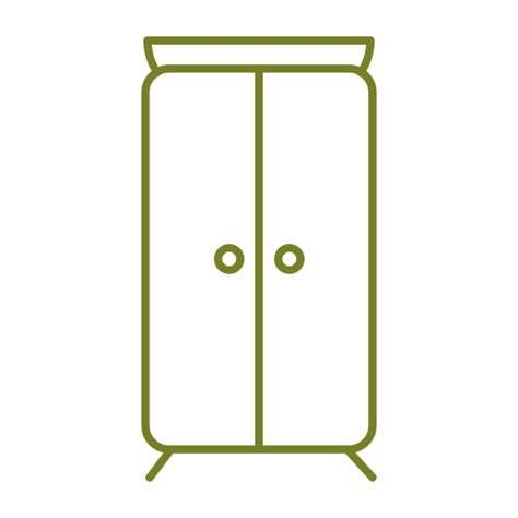 Cupboard Generic Color Outline Icon
