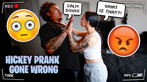 Hickey Prank On Girlfriend Gone Wrong She Leaves Me 😭 Youtube