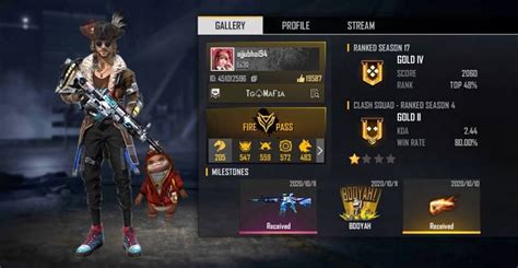 Free fire is the ultimate survival shooter game available on mobile. Ajjubhai94's Free Fire ID number, real name, stats ...
