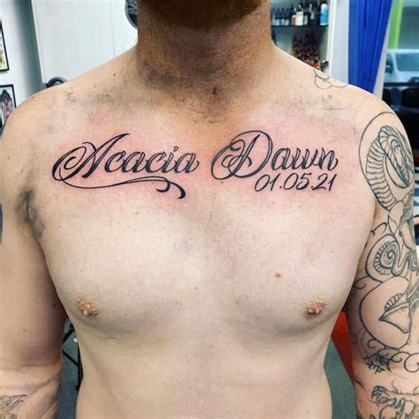 Share 84 About Wife Name Tattoo On Chest Best Indaotaonec