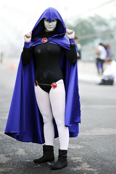 Raven Teen Titans The Cosplay Of New York Comic Con Was