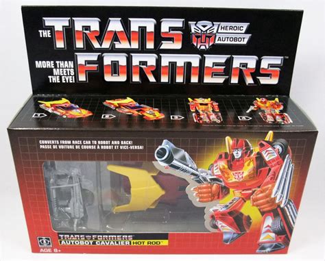 Transformers G1 Walmart Exclusive Autobot Cavalier Hot Rod