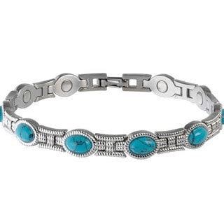 Sabona Lady Turquoise Magnetic Bracelet Free Shipping Today