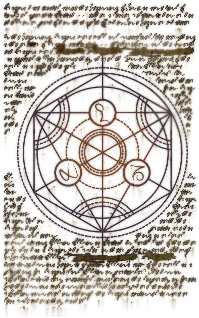 Transmutation Circle Page 6 Transmutation Circle Hd Png Download