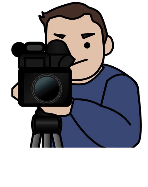 Free Animated Cameraman Clipart S