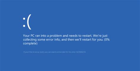Bsod Your Pc Ran Into A Problem And Needs To Restart Everything You