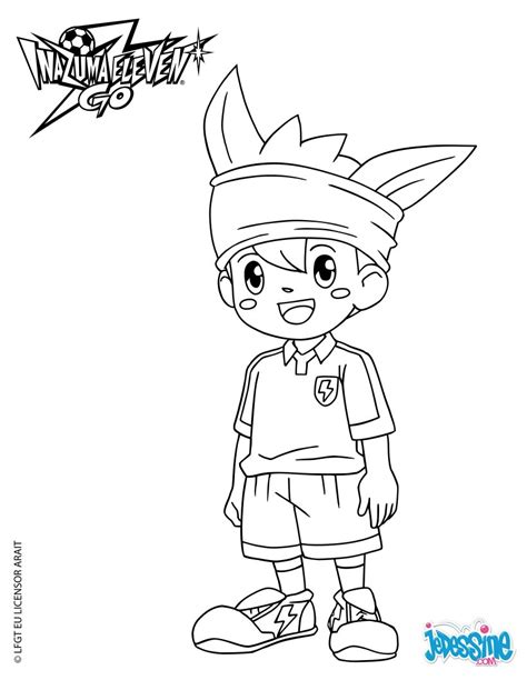 Coloriage A Imprimer Inazuma Eleven