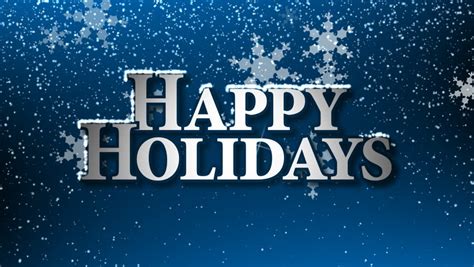 Happy Holidays Text Stock Footage Video Shutterstock