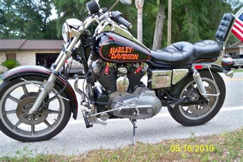Color is cherry red black with magenta strips. 1983 Harley Davidson XLS Roadster - Harley Davidson Forums