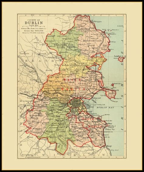 Antique County Maps Ireland