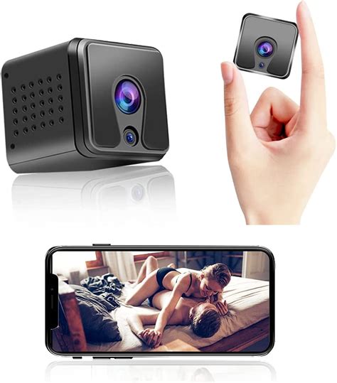 mini spy camera 1080p hidden camera with audio video recording live wireless nanny