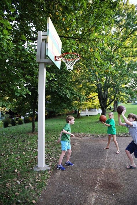 Maybe you would like to learn more about one of these? how to build a basketball goal - handmade and beautiful - The Handmade Home | Basketball ...