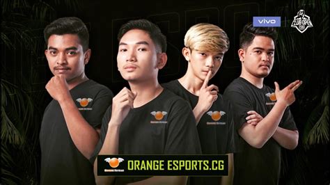 Orange Esportscg Chicken Dinner 3rd Game Support Team