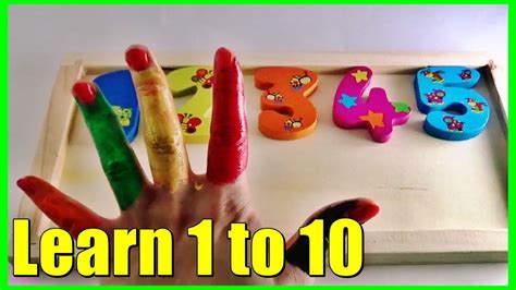 Learn Numbers For Toddlers 1 To 10 Numbers For Kids Youtube